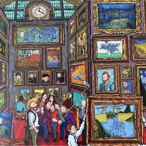 Antelope Puzzle, Vincent Van Gogh’s Time Travel to Muse d Orsay